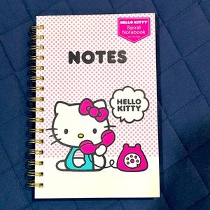*NEW* Hello kitty spiral notebook
